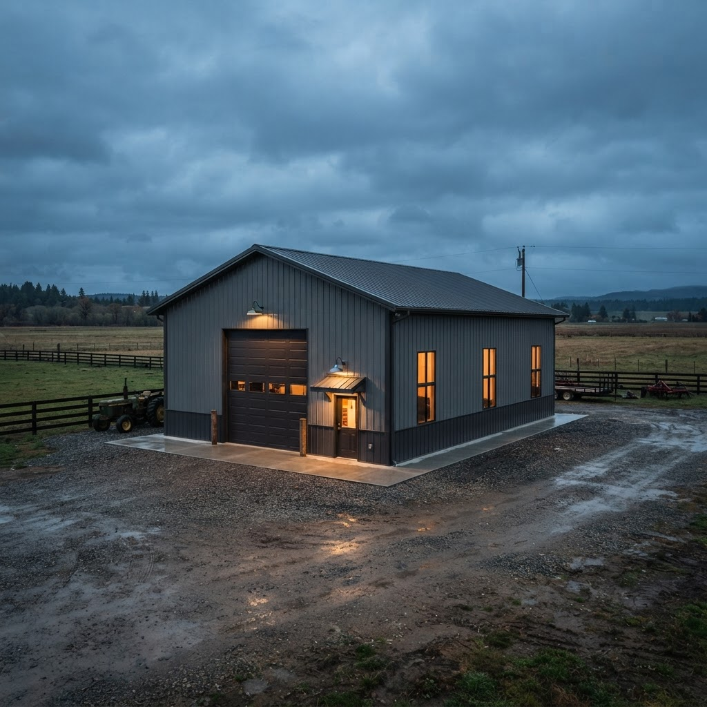 Steel Shop Building